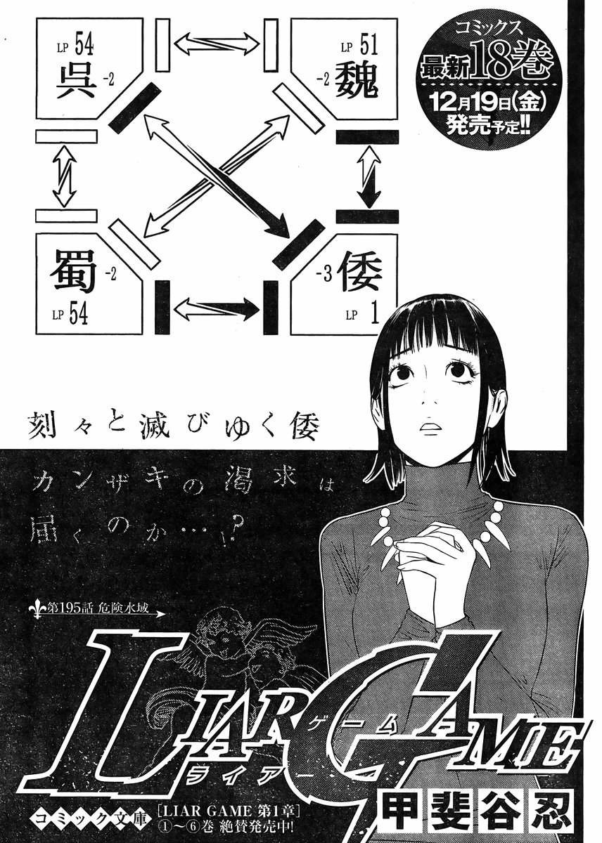 Liar Game - Chapter 195 - Page 1